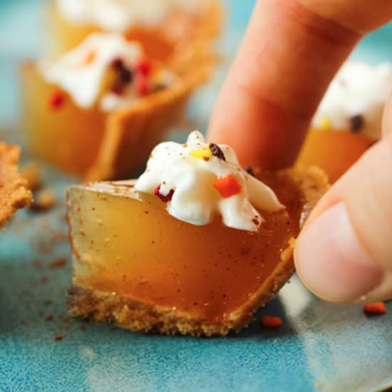 Jello Shots: Pumpkin and Apple Pie - Recipe photo by TheWateringMouth