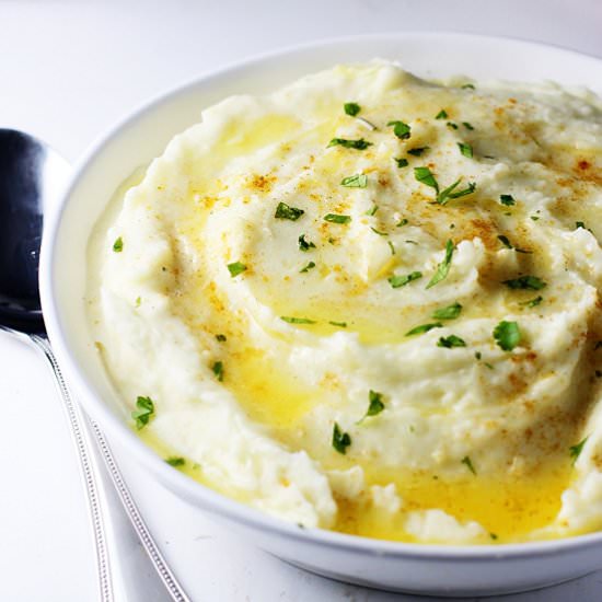 The Creamiest Mashed Potatoes - Recipe photo by cookingforkeeps
