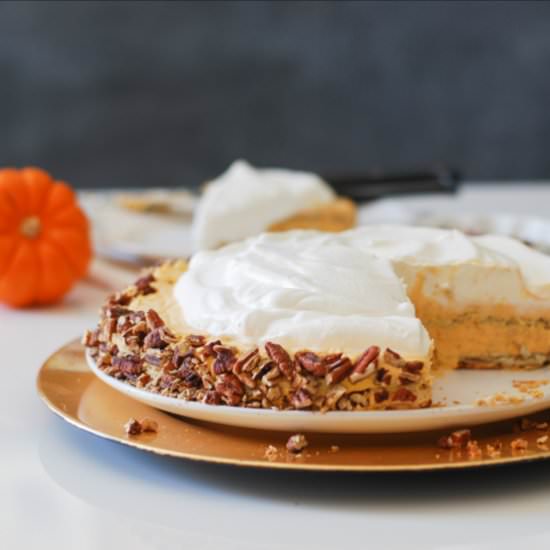 Pumpkin Ice Box Cake - Recipe photo by simplyhappenstance