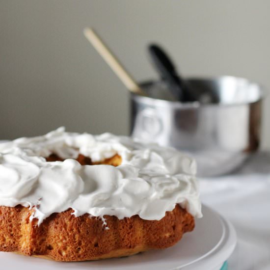 Fluffy Sweet Potato Cake - Recipe photo by The Nutty Nutritionist