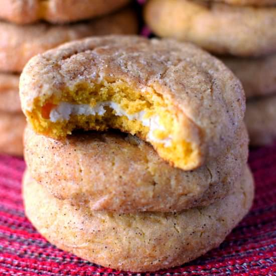 Pumpkin Cheesecake Snickerdoodles - Recipe photo by homemadehooplah