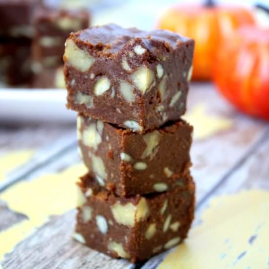 Pumpkin and Pecan Fudge - Recipe photo by thehealthyfamilyandhome