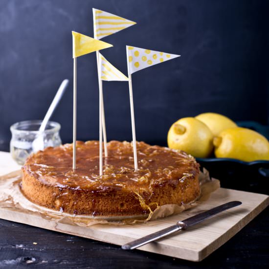 Lemon Sponge Cake - Recipe photo by Kuchenneszalenstwa