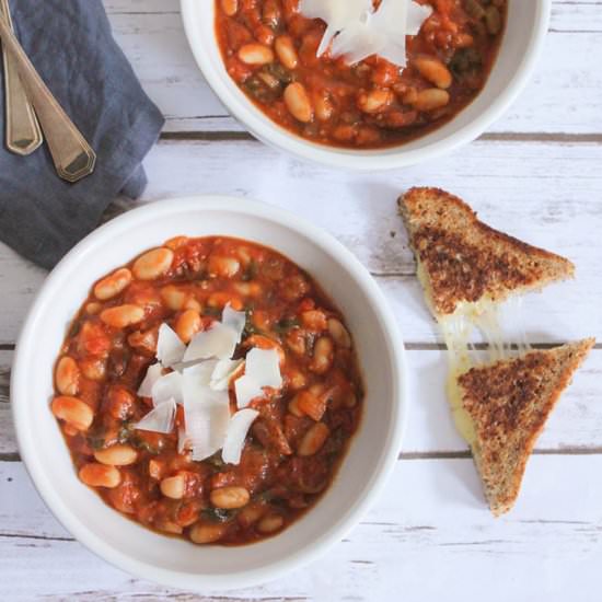 Tomato and White Bean Stew - Recipe photo by domesticateme
