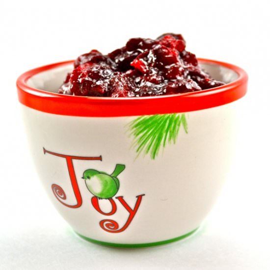 3 Ingredient Cranberry Sauce - Recipe photo by buildyourbite