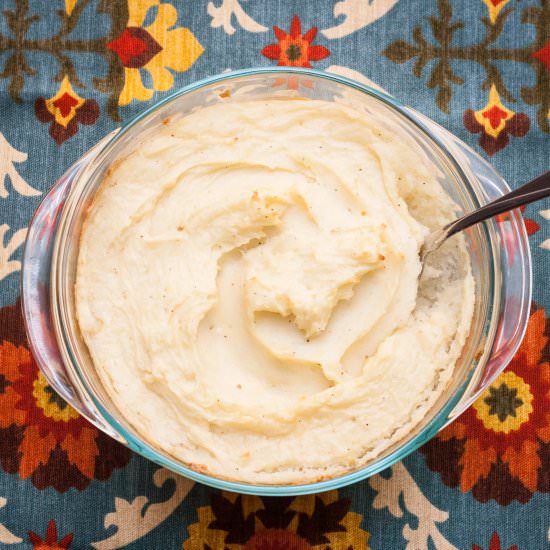 Parmesan Garlic Mashed Potatoes - Recipe photo by PinkTrollKitchen