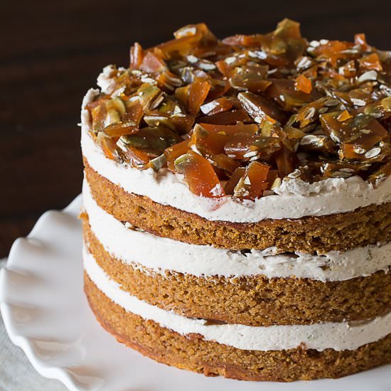 Pumpkin Spice Cake - Recipe photo by bakelovegive