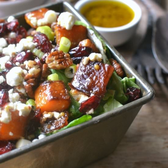 Roasted Butternut Squash Salad - Recipe photo by lemontreedwelling