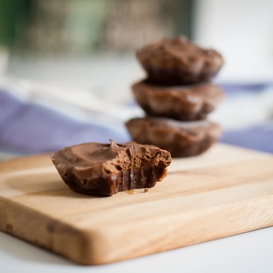 No-Bake Mini Chocolate Tarts - Recipe photo by butcanshebake