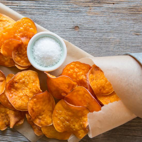 Sweet Potato Chips - Recipe photo by PrimalPalate