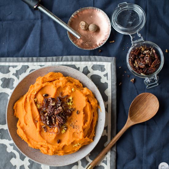 Ginger Cardamom Sweet Potatoes - Recipe photo by LoveAndGarnish