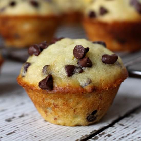 Chocolate Chip Banana Bread Bites - Recipe photo by Princess Pinky Girl
