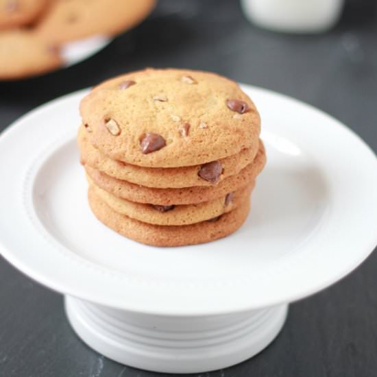 Chocolate Chip Pecan Cookies - Recipe photo by savorthebaking