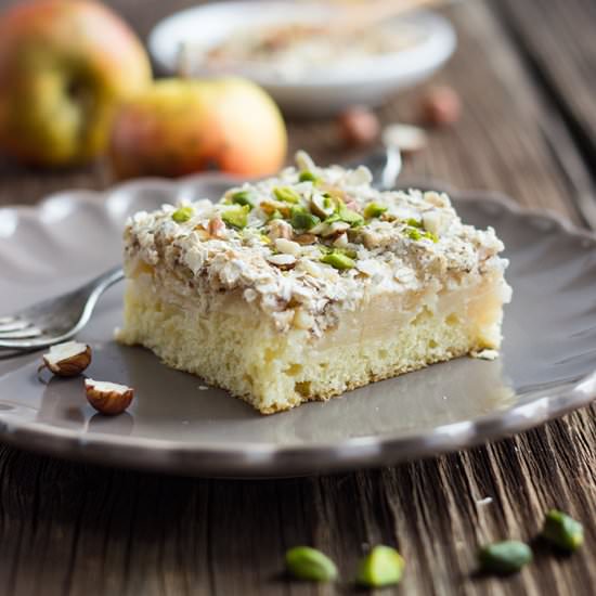 Apple Meringue Cake - Recipe photo by maraswunderland
