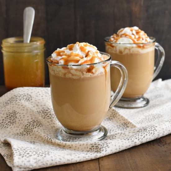 Caramel Brulee Coffee - Recipe photo by foxeslovelemons