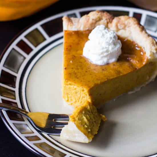 Pumpkin Pie - Recipe photo by KitchenHighlights