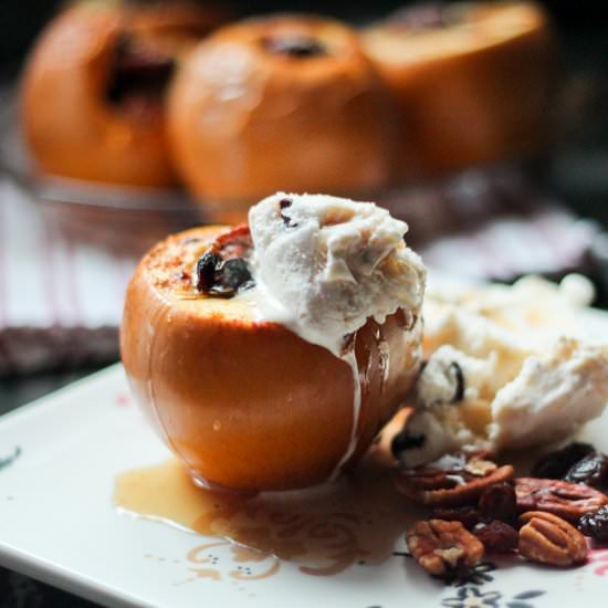 Paleo Baked Apple - Recipe photo by The Primal Desire
