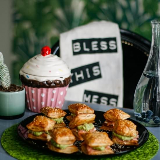 Puff Pastry Thanksgiving Snack - Recipe photo by dishtales