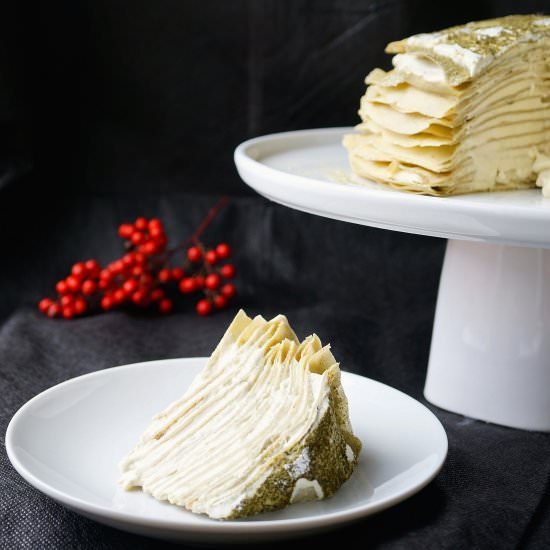Green Tea Crepe Cake - Recipe photo by misshangrypants