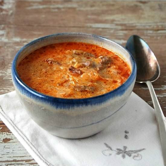 Creamy Sauerkraut Stew - Recipe photo by Almost Bananas