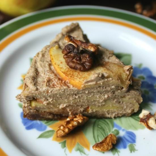 Raw Apple Pie - Recipe photo by healthyappetiteblog