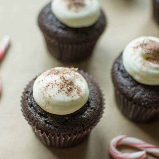Hot Chocolate Cupcakes - Recipe photo by maycontainsugar