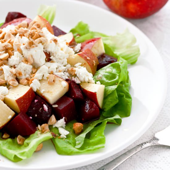 Roasted Beetroot Salad - Recipe photo by Fotokulinarnie