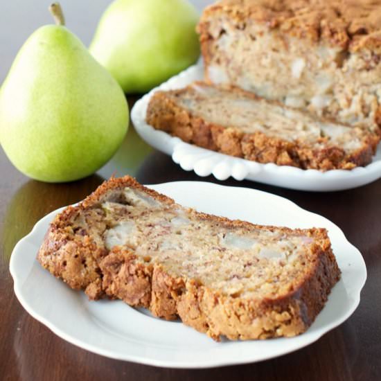 Banana Pear Bread - Recipe photo by back4seconds