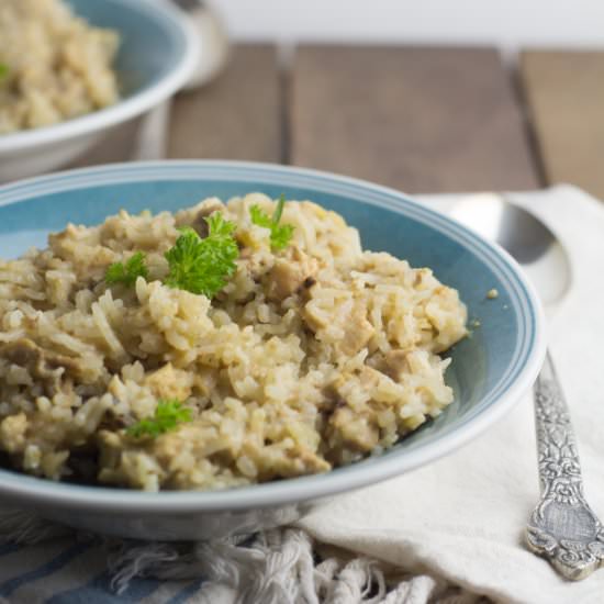 Rice & Turkey Casserole - Recipe photo by cookiesorbiscuits