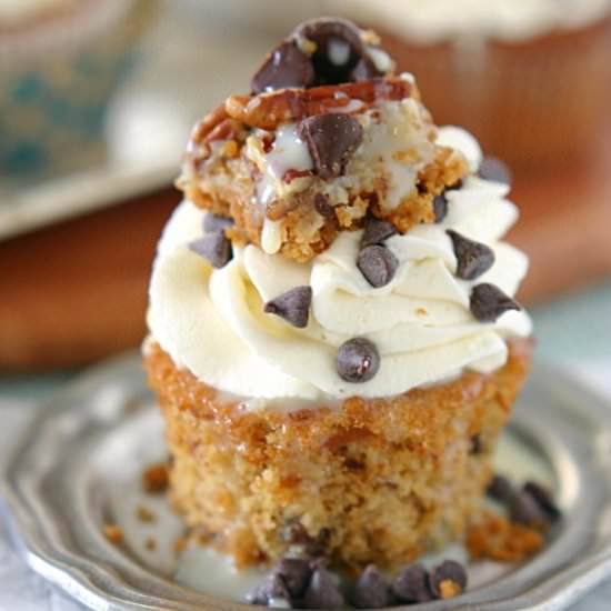 Magic Cookie Bar Cupcakes - Recipe photo by yummycrumble
