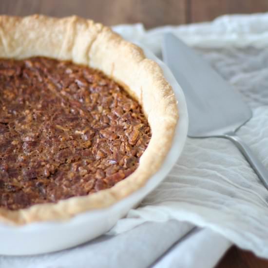 The BEST Caramel Pecan Pie - Recipe photo by CoordinatelyYours
