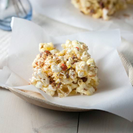 Popcorn m&m bars - Recipe photo by Sweetphi