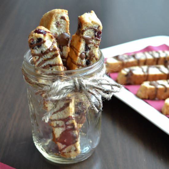 Cranberry Walnut Biscotti - Recipe photo by shebakeshere