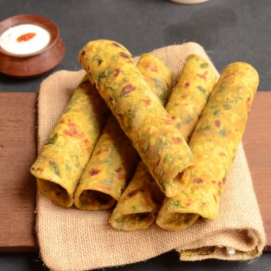 Fenugreek flat bread - Recipe photo by currytrail