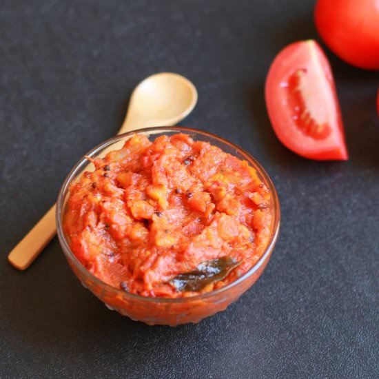 Tomato Thokku Recipe - Recipe photo by udupi-recipes