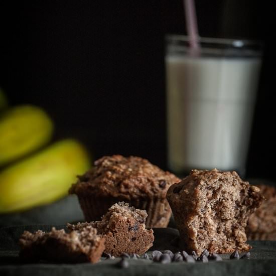 Vegan Banana Muffins - Recipe photo by ourfreshkitchen