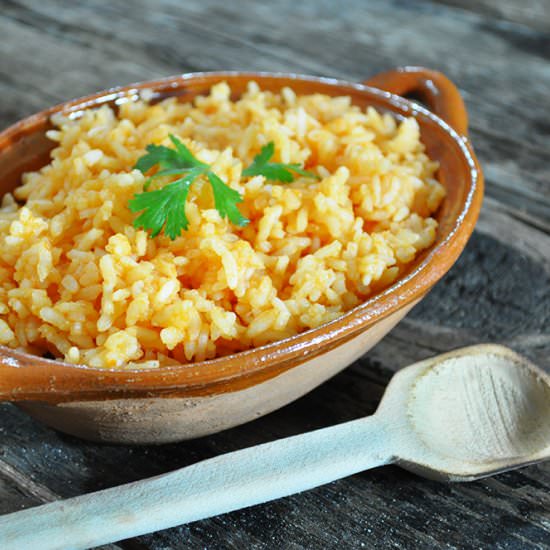 Authentic Mexican Rice - Recipe photo by thymeandlove