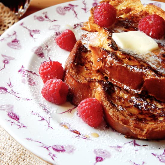French Toast for Two - Recipe photo by TwoDelicious