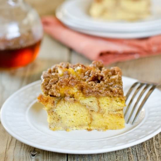 Pumpkin French Toast Casserole - Recipe photo by amykayskitchen