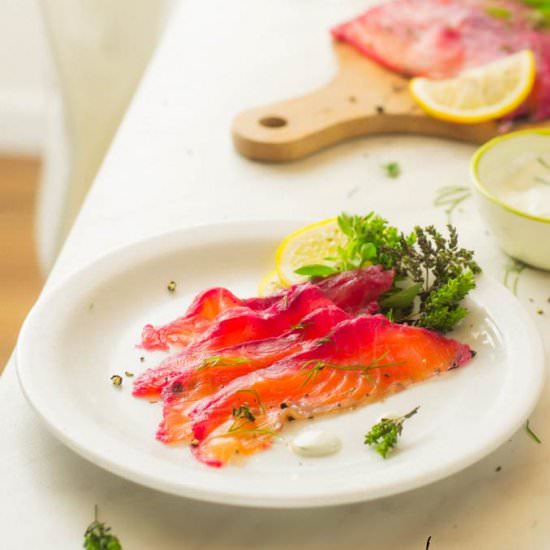 Gravlax - Recipe photo by trawka cytrynowa