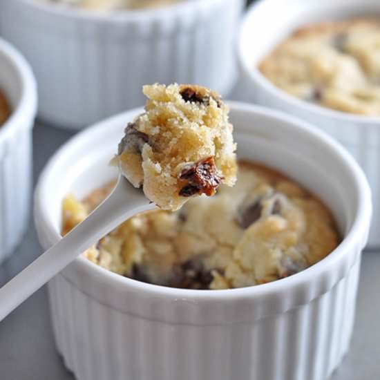 Deep-Dish Chocolate Caramel Cookies - Recipe photo by bellyfull