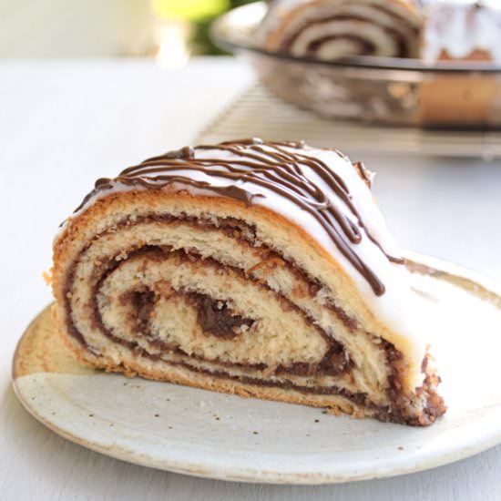 Chocolate Potica (Nut Roll) - Recipe photo by kitchengidget