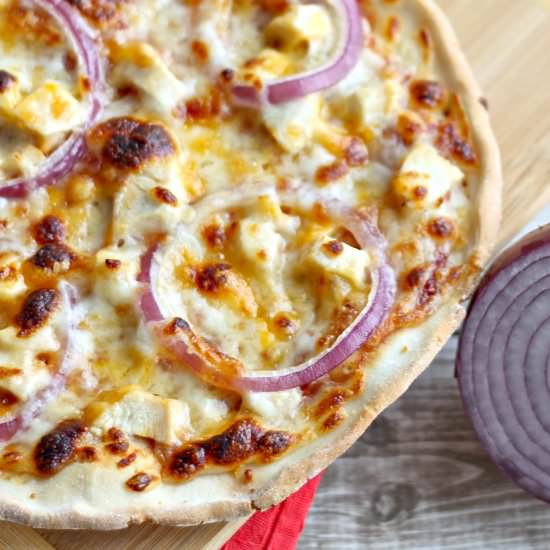 Best Gluten Free Thin BBQ Pizza - Recipe photo by petiteallergytreats