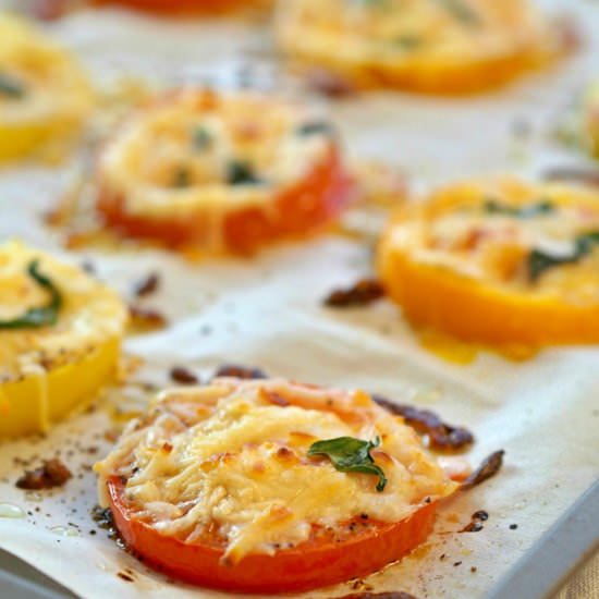 Cheesy Baked Tomatoes - Recipe photo by the cookie rookie