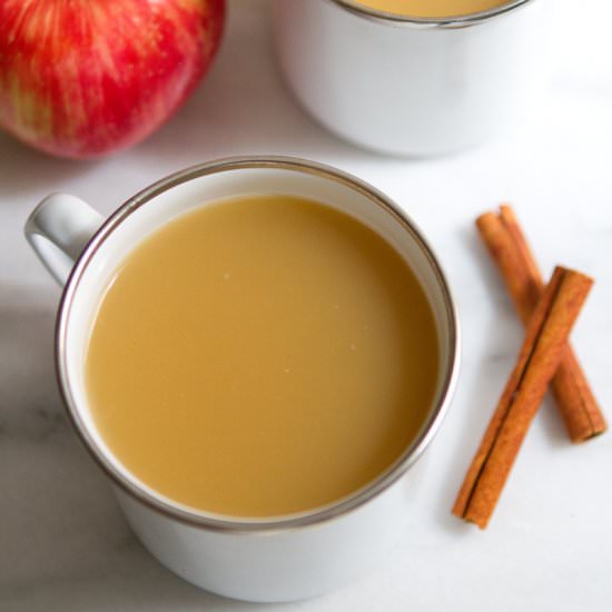 Lemon Ginger Mulled Apple Cider - Recipe photo by littlemarketkitchen