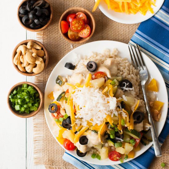 Homemade Hawaiian Haystacks Recipe - Recipe photo by My Natural Family