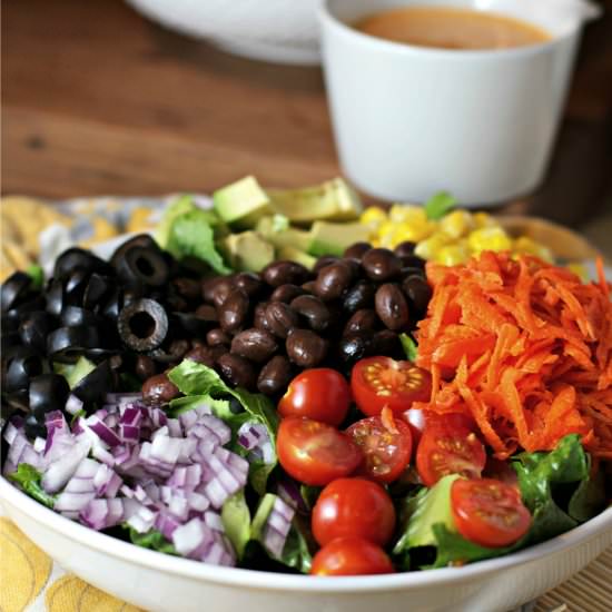 Chopped Salad with Spicy Chipotle - Recipe photo by crissy0316