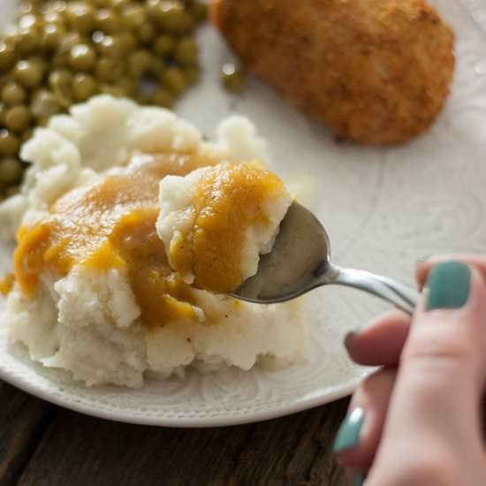 Butternut Squash Gravy - Recipe photo by HiddenFruitsAndVeggies