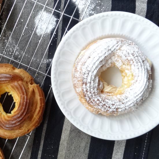 Mini Paris Brest - Recipe photo by Domestic Gothess
