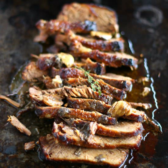 Slow Cooker Chai Tea Brisket - Recipe photo by strictlydelicious